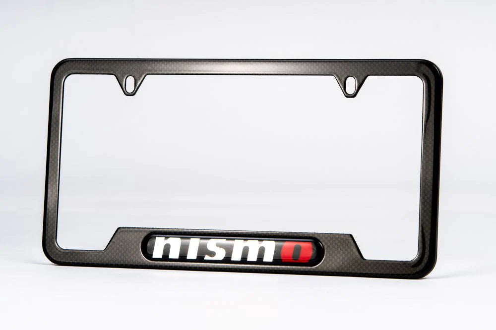 NISMO Real Carbon Fiber License Plate Frame