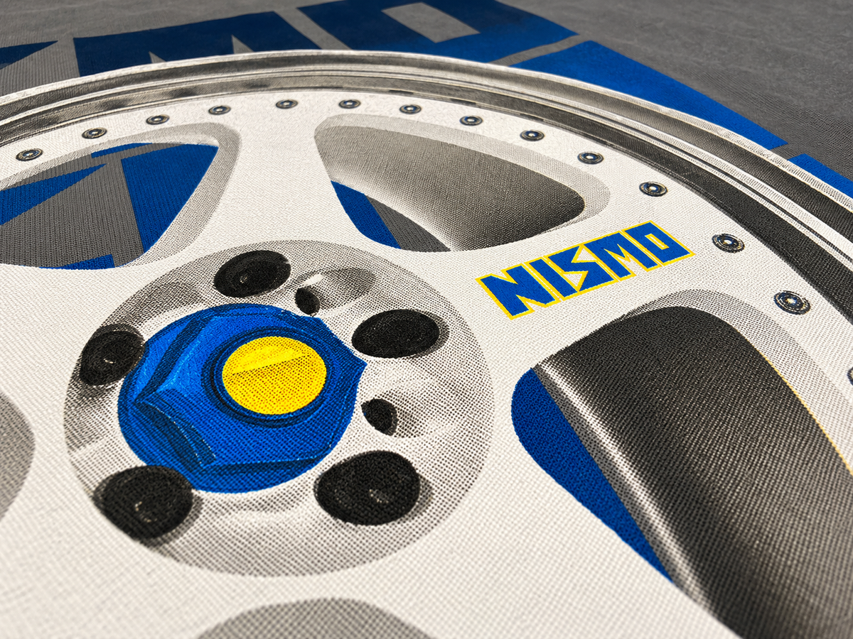 NISMO Charcoal LMGT1 Wheel Tee