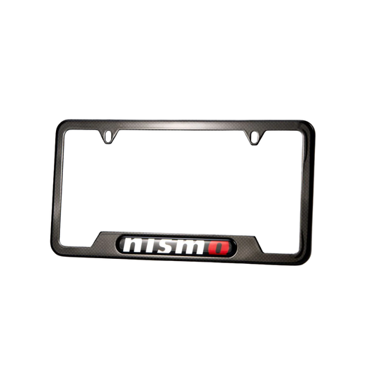 NISMO Real Carbon Fiber License Plate Frame