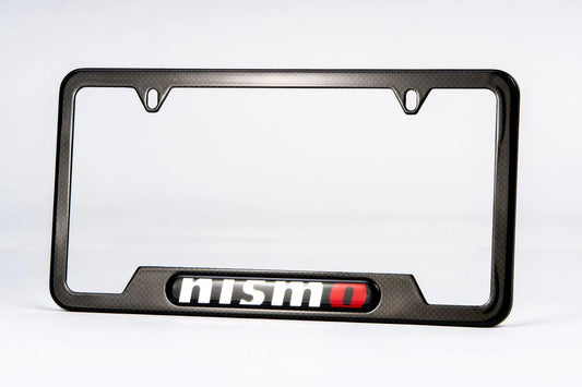 NISMO Real Carbon Fiber License Plate Frame